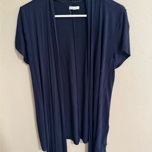 Maurices Blue Relaxed Short Sleeve Tunic